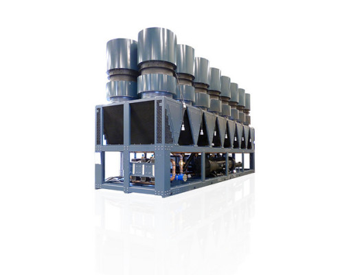 Turbomiser air cooled chillers with silencers Turbomiser air cooled chillers with silencers