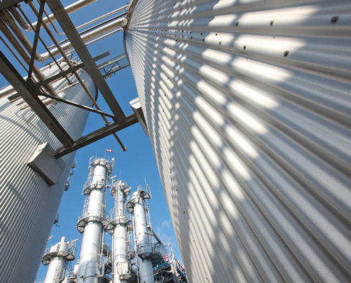 Flüssigkeitskühler mit speziellen Wärmeaustauschern für Evonik Kühlturm Flüssigkeitskühler mit speziellen Wärmeaustauschern für Evonik Kühlturm