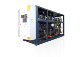 chiller with CROM special heat exchanger