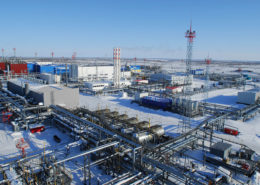 comfort cooling for gas extraction plant