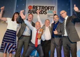 "Retrofit Product Innovation" award for the Canary Wharf project