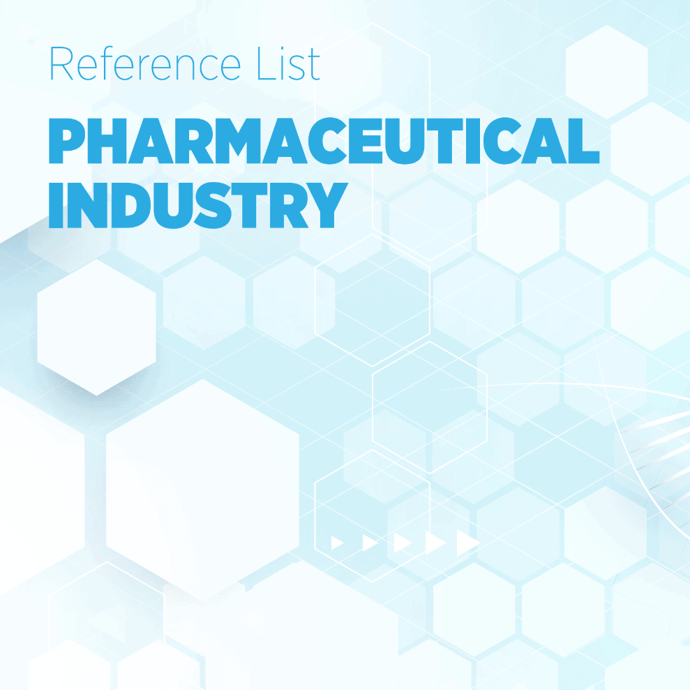 Pharmaceutical Industry - Reference List