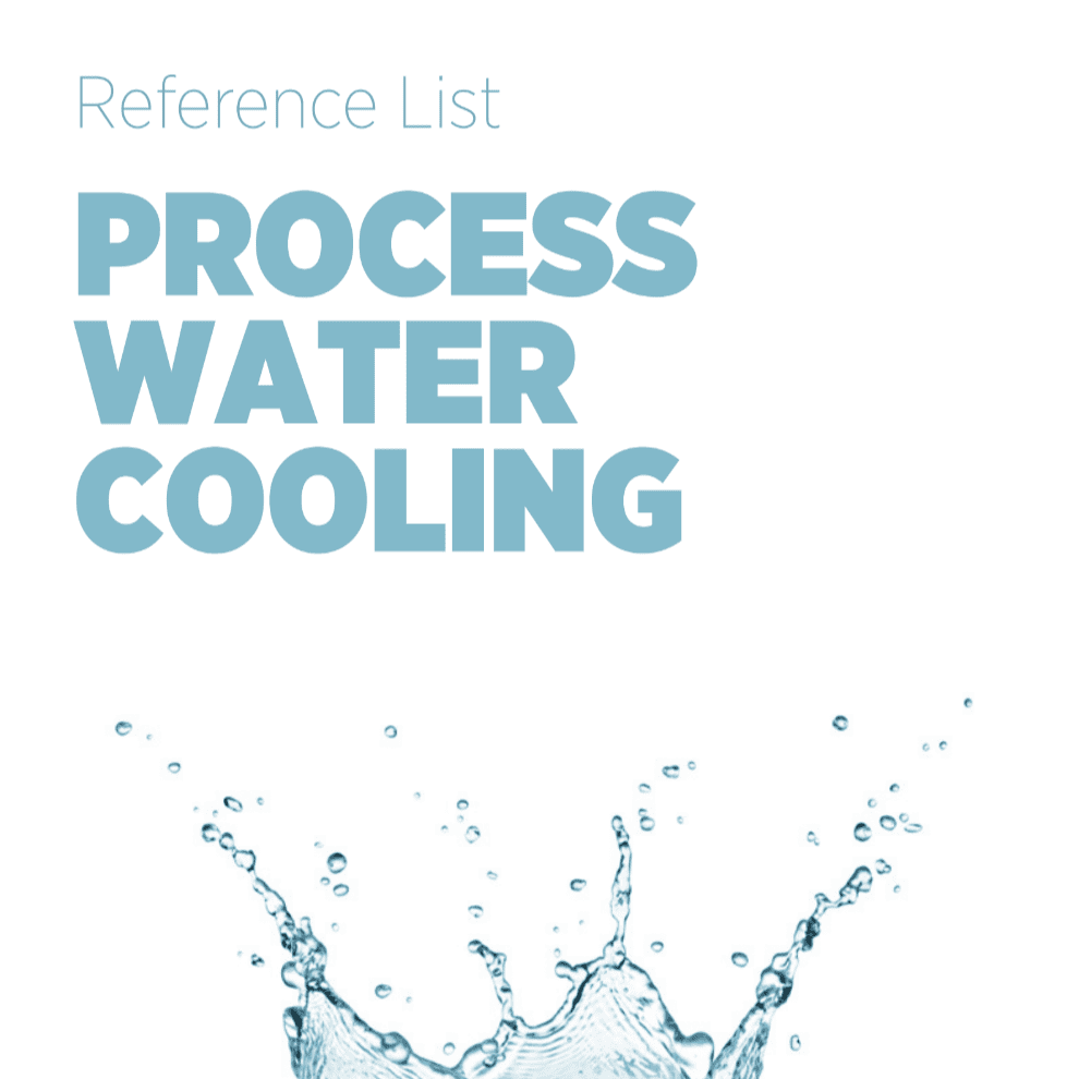 Process Water Cooling - Reference List