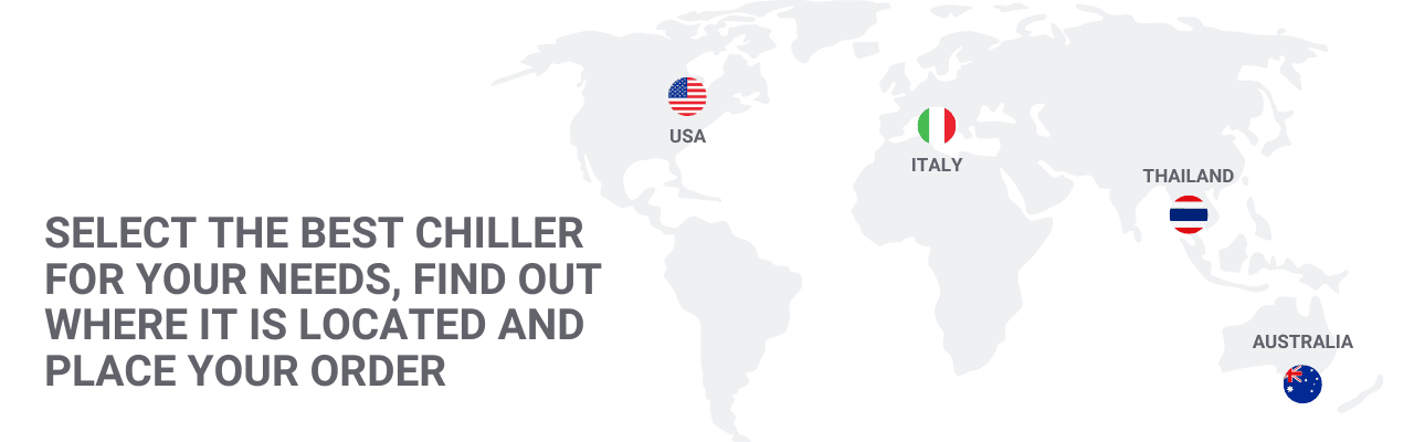 Stock chiller map Stock chiller map
