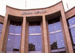 John Lewis' facade in Glasgow