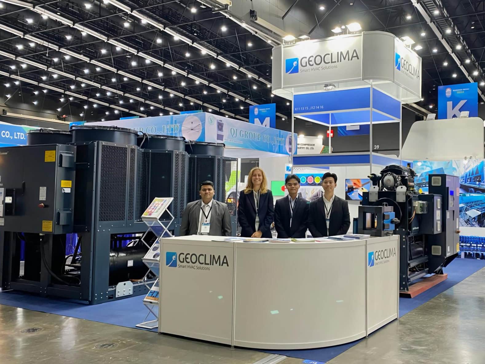 Geoclima Asia team at Bangkok HVACR 2024